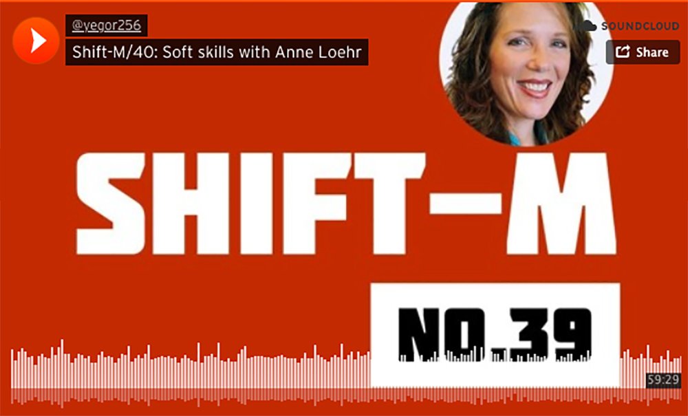 Anne Loehr Talks Soft Skills on the Shift-M/40 Podcast